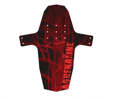 Hebie Schutzblech Swap Front 26\"|27.5\"|28\"|29\" breite 140mm rot Adrenaline Folie