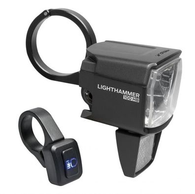 Trelock Frontlicht LS 890 HB Lighthammer 890 - starkes E-Bike-Frontlicht mit 130 Lux
