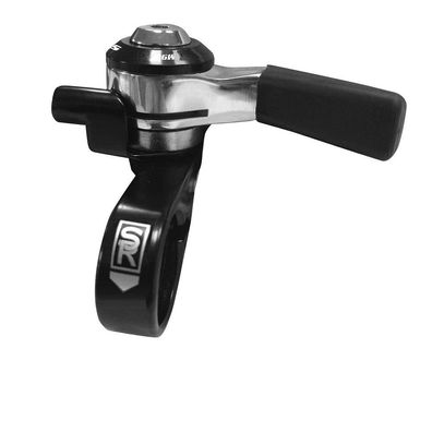 SunRace SLM96 8s Daumenschalthebel rechts, fér MTB/Trekking, 8-fach, Aluminium, 22,2