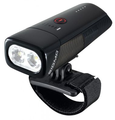 Sigma Licht BUSTER 1100 HL Akku-Helmleuchte 1.100 Lumen Schwarz - 165 m Reichweite, 6