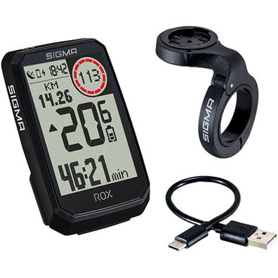 Sigma Computer Akku Sigma ROX 4.0 GPS Fahrradcomputer - Navigation - 41h Akkulaufzeit