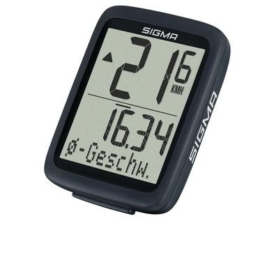 Sigma BC 8.0 WL ATS Fahrradcomputer - Kabellos mit Höhenmesser und Trittfrequenz - Fa