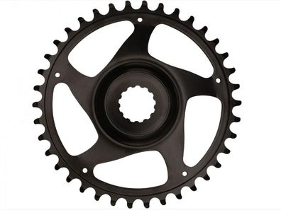KMC E-Bike Kettenblatt 1/2x11/128 CrMo 38z schwarz fér Bosch Gen.3 Direct mount