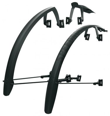 SKS Speedrocker Schutzblechset 28\" fér Gravelbikes und Rennräder, Reifenbreite 23-42