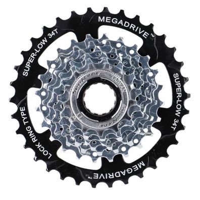 SunRace Schraubkranz MFM4S 7-fach,13-34 Zähne verzinkt