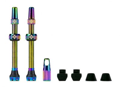 Muc-Off Tubeless Ventil Kit V2 44 mm Iridescent - Universal fér MTB & Rennrad