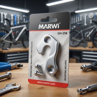 Marwi, Schaltauge inkl. Schrauben auf Karte, GH-258, 439258