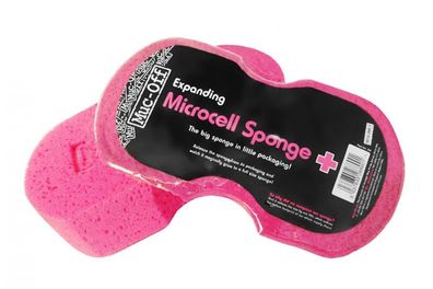 Muc-Off Expanding Sponge Pink - Ergonomischer Reinigungsschwamm fér Fahrräder
