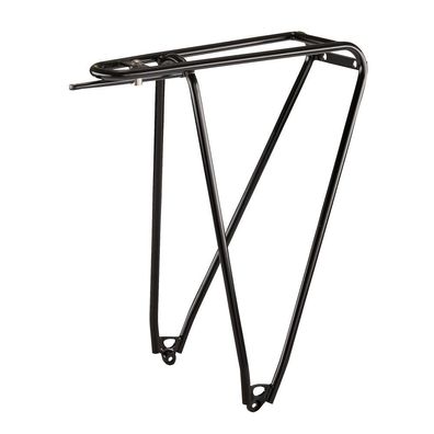 Tubus Gepäckträger FLY EVO 26-28 Zoll schwarz - schlanker Touren-Gepäckträger