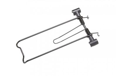 Racktime Clampit Clip 12 mm - 100 mm Breite - Gepäckträger Zubehör schwarz