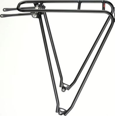 Tubus Gepäckträger VEGA EVO 26-28 Zoll schwarz - schlanker Heckgepäckträger fér Tour