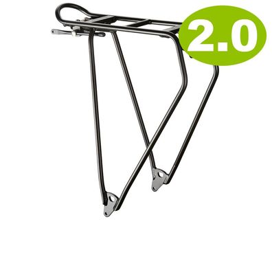 racktime Lightit 2.0 Gepäckträger 28 schwarz Ã¢Â?Â? Leichter Aluminium-Fahrradgepäckt