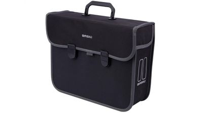 Basil Einzelpacktasche Malaga schwarz 32x13x29cm 13l