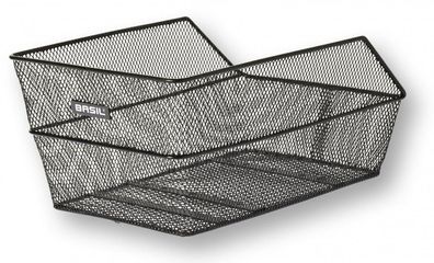 Basil Hinterradkorb Cento fér Schultasche 39x24x21cm schwarz engmaschig
