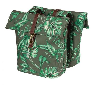 Basil Doppelpacktasche Ever-Green thymian grén 28x16x35cm