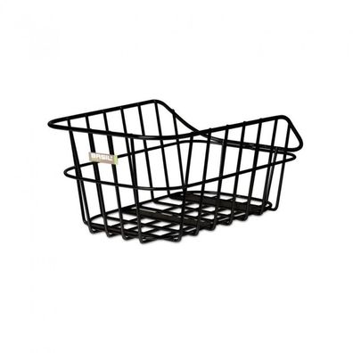 Basil Cento Aluminium Hinterradkorb schwarz 45 ß 33 ß 21 cm - Gepäckträger-Festmontag
