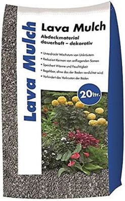 Hamann Mercatus Lavamulch anthrazit 8-16 mm 20 L
