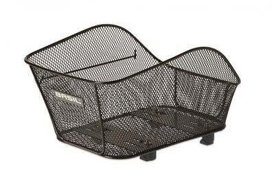Basil Hinterradkorb Icon S 34x29x23 cm schwarz engmaschig