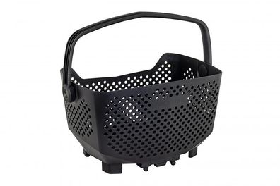 Racktime Korb System Baskit Edge schwarz inklusive Snapit Adapter 43x24x29cm 20 Liter