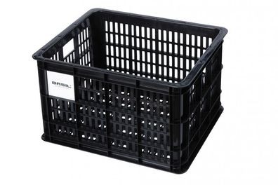 Basil Crate M Fahrradkiste 29 - Gepäckträgerbox - 5L Schwarz Ã¢Â?Â? robuste nachhalti