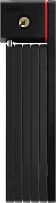 ABUS Faltschloss uGrip BORDO 5700K/80 SH schwarz - 80 cm, 5 mm Stäbe, Sicherheitsleve