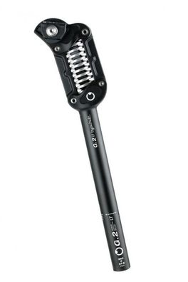 by, chulz Federstétze G.2 LT Hard 30,9 x 380 mm schwarz - Komfortable Parallelogramm