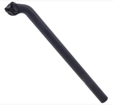 ergotec Viper Sattelstétze schwarz sandgestrahlt - optimale Sitzposition und Effizien