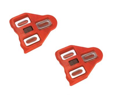 LOOK KEO Cleats rot, 9Â° Bewegungsfreiheit, Modell 0766, inkl. Schrauben, rutschfest,