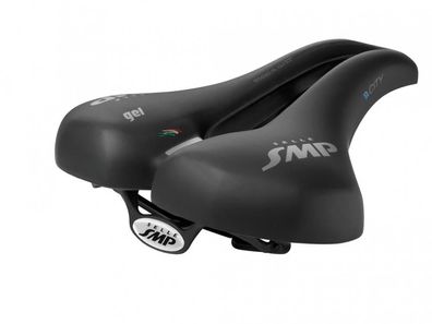 Selle SMP E-City Gel Sattel, ergonomischer City-Sattel fér E-Bikes, mit Gel-Polsterun