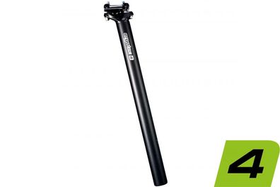 Ergotec Sattelstétze Atar 2 31,6mm 350mm schwarz-sand - Aluminium, 20mm Setback, fér
