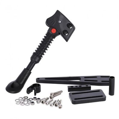 Hebie Lowrider-Ständer 0663 LR E10 Aluminium Schwarz - Flexibel fér Tubus Gepäckträge