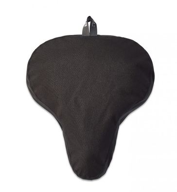 Basil GO Satteléberzug Solid Black - wasserdicht, 28 ß 23 ß 1 cm, Gummizug