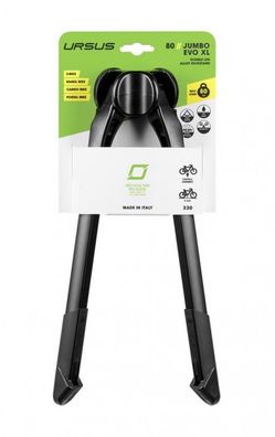 Ursus Zweibeinständer Zweibeinständer JUMBO EVO XL Aluminium H=330mm bis 29 schwarz