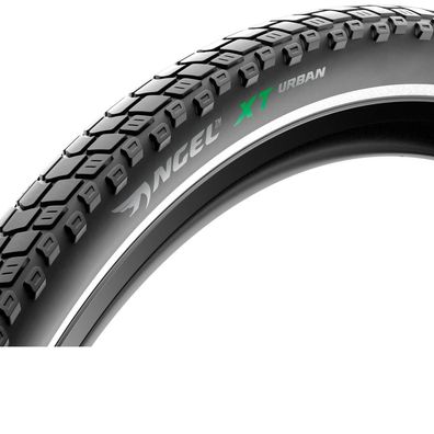 Pirelli Angel XT Urban Drahtreifen 42-622 (700x40C) Schwarz-Reflex - Pannenschutz