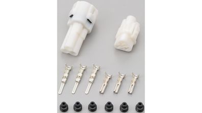 Daytona Steckverbindung Stecker Set 3-polig vom Ty weiß