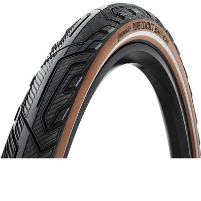 Continental Pure Contact Faltreifen 55-584 (27,5 x 2,20") Schwarz - Pannenschutz Leve
