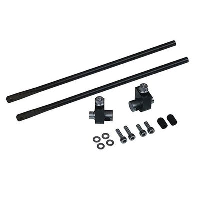 racktime Montageset 05406 Schwarz - Gepäckträger Befestigung