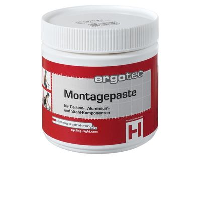 ergotec Montagepaste 500 g - Spezielle Assembly-Paste fér Carbon, Aluminium und Stahl