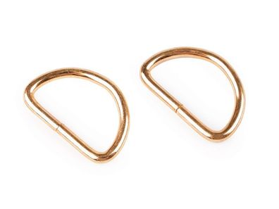 D-Ring 25 mm Gold(Rose)