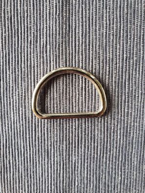 D-Ring 50mm geschlossen silber