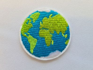 Applikation/Bügelbild Planet Erde