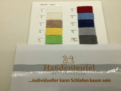 Kissenbezug für Technogel 66x40 cm Modelle siehe Beschreibung Restposten Frottee