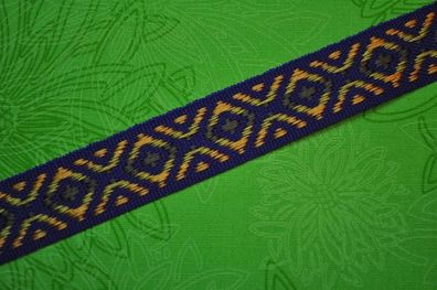 Webband Ornamente lila