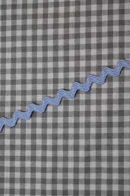 Zackenlitze 4 mm hellblau