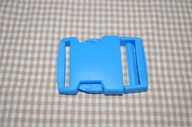 Steckschnalle 30 mm türkis