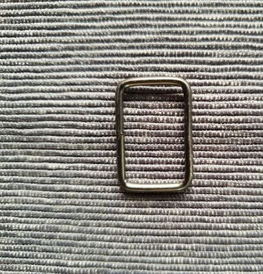 Viereck Ring Hematith 13x20 mm