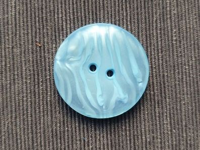 Knopf pearl groß aqua