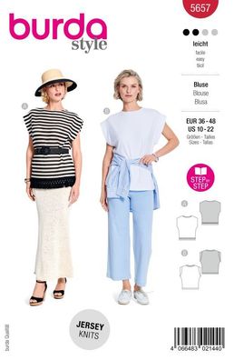 Schnittmuster Shirt Burda 5657