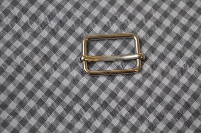 Schieber Gurtversteller Silber 13x20