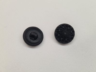 Knopf 19mm Öse Galaxy Schwarz